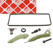 febi bilstein camshaft chain set, camshaft chain set contents, febi bilstein product packaging FEBI BILSTEIN Camshaft Chain Set for BMW F20 116i N13 | Complete Kit FEBI BILSTEIN Camshaft Chain Set for BMW F20 febi-bilstein, bmw-part, camshaft-chain, automotive-parts, car-maintenance, bmw-f20, european-vehicles, car-enthusiast, engine-parts, ai-generated