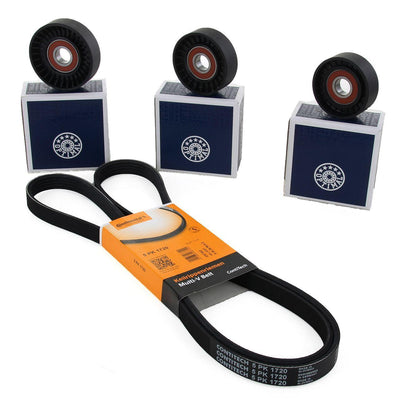 Continental Mercedes W169 V Belt Tensioner Set — Pulleys & Tensioners