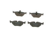 bosch brake pads e39 series image, brake pads technical specifications BOSCH 0986494009 Brake Pads - Low Metallic for E39 Series 5 Cars | 5 Touring Models BOSCH Brake Pads E39 - Low Metallic Material bosch, brake-pads, e39, low-metallic, car-parts, vehicle-accessories, automotive, car-owners, ai-generated