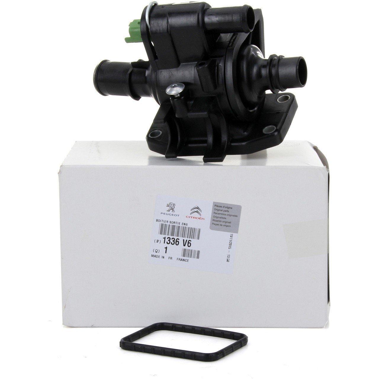 original thermostat for peugeot 207 1.4 hdi euro4, peugeot 207 thermostat installation image Peugeot 207 1.4 HDI Euro4 Thermostat - Original Factory Installation for Car Owners | Euro4 Compatible Peugeot 207 1.4 HDI Euro4 Thermostat - Original Part peugeot, thermostat, car-parts, original-parts, euro4, peugeot-207, car-maintenance, diesel-engine, ai-generated, automotive