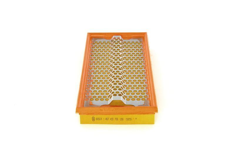 bosch 1457433700 air filter, high efficiency air filter for vehicles BOSCH 1457433700 Air Filter - High Efficiency for Car Owners, Mechanics | Size: 13.04 x 6.10 x 1.73 in BOSCH Air Filter 1457433700 - High Efficiency for Cars air-filter, bosch, car-maintenance, vehicle-owners, mechanics, engine-performance, vehicle-parts, car-repair, filters, ai-generated