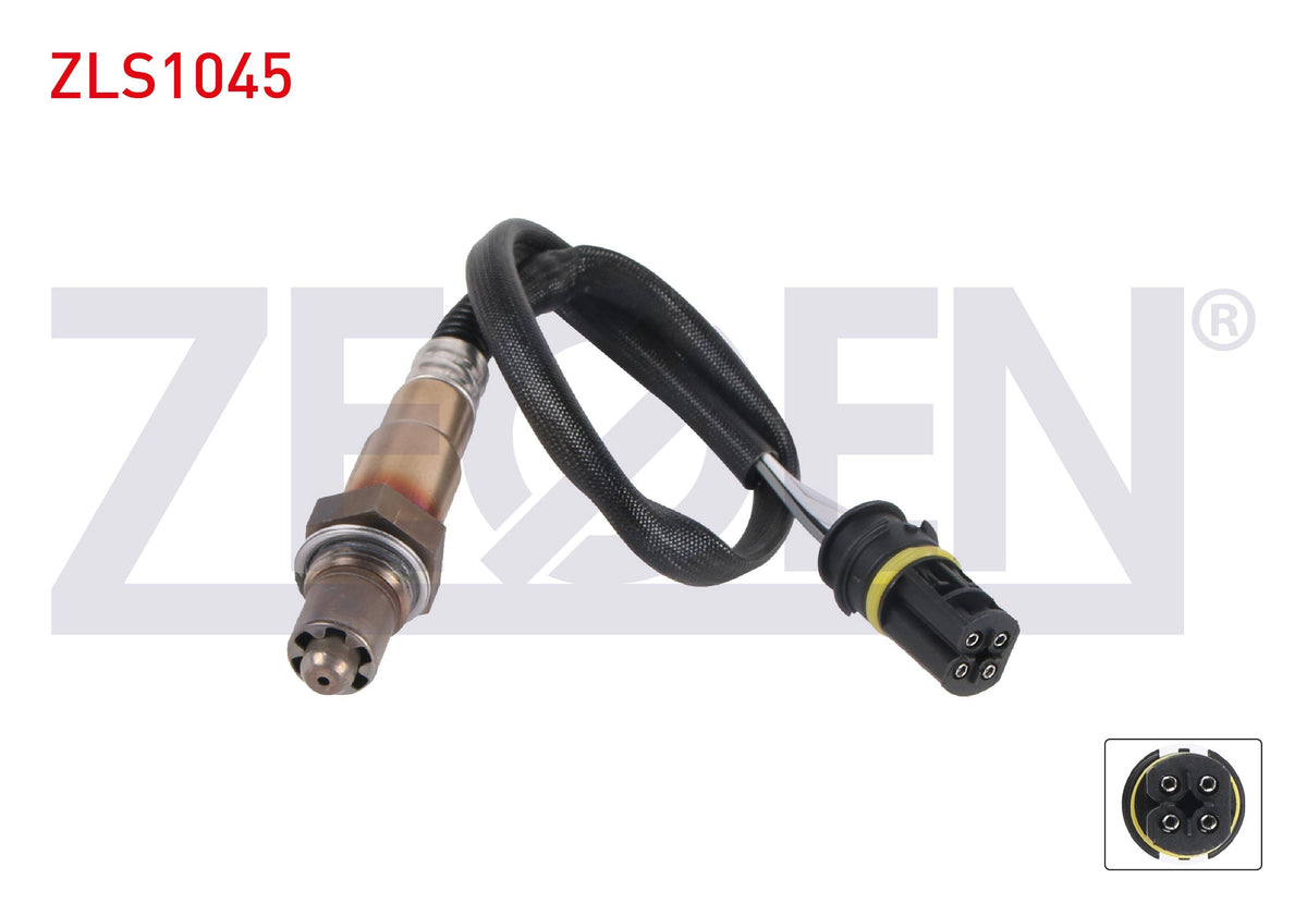 Zegen ZLS1045 Lambda (Oxygen) Sensor 450 mm Mercedes E Series (W210) E 200-E 240-E 280-E 320 (M 111.957-M — Oxygen & Air-Fuel