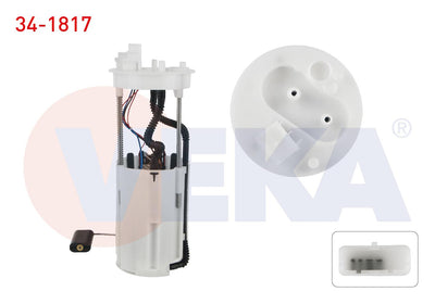 Veka 34-1817 Fuel Tank Level Float 1.5 Bar Fiat Ducato (244) 2.8 JTD (8140.43S) 2002-2006 / Citroen Jumper II — Fuel Delivery