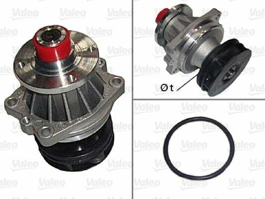 VALEO 506107 Water Pump for BMW E-Series Models - E36, E46 and 8 more models — Water Pump & Thermostat