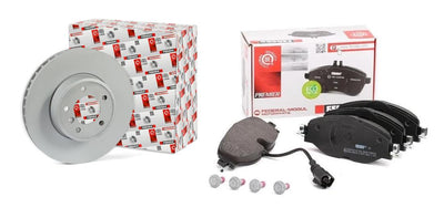 Ferodo Volkswagen Caddy 2015 Front Brake Disc & Brake Pad Set — Brake Pads