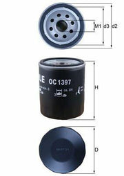 mahle oc1397 oil filter, durable oil filter for cars, mahle oil filter specifications MAHLE OC1397 Oil Filter - Reliable Performance for 16-Boxer-Exp-Jumper 2.0HDi | 2.0L MAHLE OC1397 Oil Filter - Durable Performance for Cars mahle, oil-filter, car-maintenance, mechanics, spare-parts, automotive, female-engineers, engine-performance, screw-on-filter, ai-generated