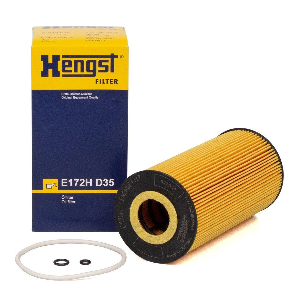 HENGST E172HD35 - Oil Filter for Mercedes W202 C220 CDI — Oil Filters