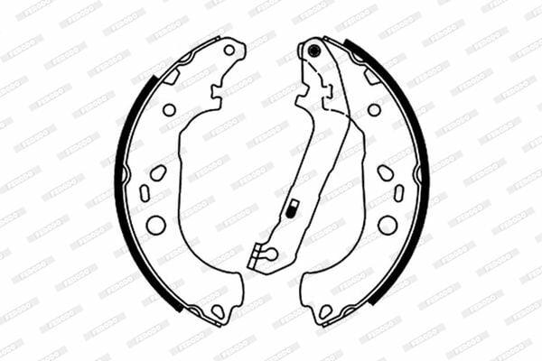 ferodo-fsb687-brake-shoe-set, ferodo brake shoe dimensions, ferodo brake shoe installation FERODO FSB687 Brake Shoe Set for 2005 Ford Focus - Premium Quality for Car Owners and Mechanics | 1.94 kg FERODO FSB687 Brake Shoe Set for 2005 Ford Focus ferodo, brake-shoe-set, car-parts, car-owners, mechanics, braking-system, automotive, brake-parts, auto-repair, ai-generated
