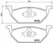 brembo p85041 brake pads for vw golf and polo, front brake pads brembo p85041 details BREMBO P85041 Brake Pads - Front Disc Brake Pads for VW Golf IV & Polo | Non-Wired BREMBO P85041 Brake Pads for VW Golf & Polo brembo, brake-pads, vw-golf, vw-polo, auto-parts, car-maintenance, mechanics, fren-balatası, ai-generated, teves-brake-systems