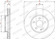 ferodo ddf2792c disk brake for 15-vito, disk brake specifications and packaging, ferodo ddf2792c ventilated design disk brake FERODO DDF2792C - Premium Disk Brake for 15-Vito | 1 Unit FERODO DDF2792C Disk for 15-Vito ferodo, disk-brake, 15-vito, car-parts, automotive, braking-system, mechanics, car-owners, premium-vehicle-parts, ai-generated