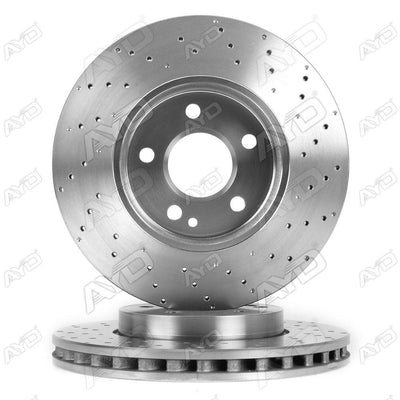 AYD 10-50541 50541 / Disc Front (Ad) 12-A-Series (A180-A200) B-Series (B180-B200) / | Set of 2