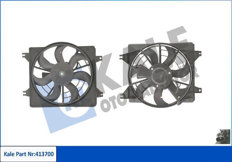 KALE Fan Motor - 413700 for 94-01 Accent Models with AC — Motors, Pumps & Antennas