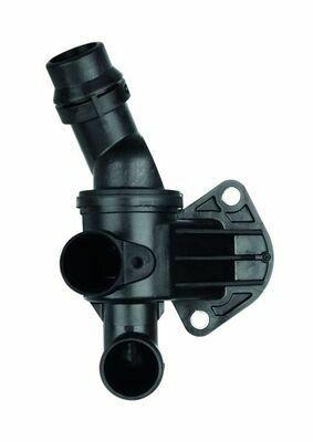 mahle thermostat product image, mahle thermostat specifications, mahle thermostat installation MAHLE Thermostat 87°C - Compatible with Golf V & Jetta III 2.0FSI | Ideal for Car Owners and Mechanics MAHLE Thermostat 87°C for Golf & Jetta mahle, thermostat, golf-v, jetta-iii, car-parts, cooling-system, mechanics, car-owners, engine-temperature, ai-generated