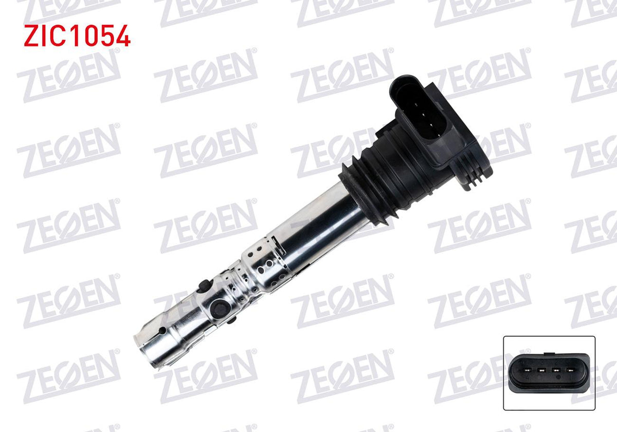 Zegen ZIC1054 Ignition Coil Volkswagen Passat (3B3) 1.8 T (Awl, Awt) 2000-2005 / A4 (8D2 and 11 more models — Coils & Plugs