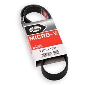 Gates 7PK1125 Nissan Juke 1.6 Gasoline 10- Renault Megane II-III 1.9-2.0 Scenic II Grand Scenic 04-08 — Belts