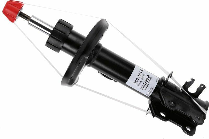 sachs amortisor front right view, sachs shock absorber technical specifications, sachs amortisor detail SACHS Amortisor Front Right - Compatible with Linea 1.3Jtd | Quality Performance for Car Owners & Mechanics SACHS Amortisor Front Right for Linea 1.3Jtd sachs, amortisor, shock-absorber, front-right, fiat-linea, car-parts, vehicle-maintenance, mechanics, automotive, ai-generated