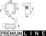 MAHLE Behr CI639000P Oil Cooler - Durable Aluminum Construction — Oil System