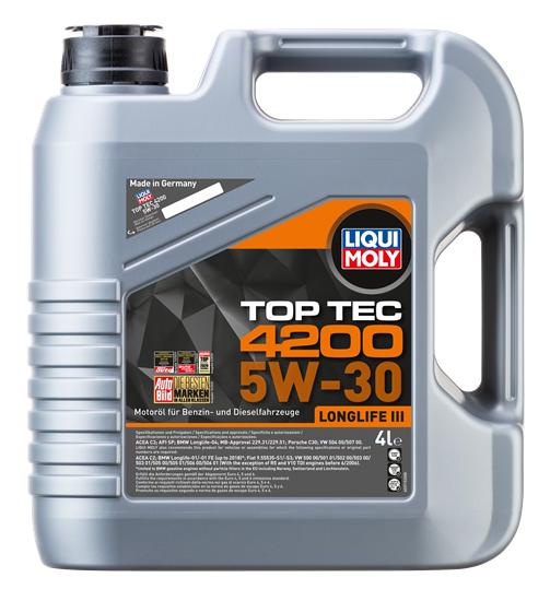 LIQUI MOLY 5W30 Synthetic Motor Oil - Advanced Protection — Fluids & Chemicals
