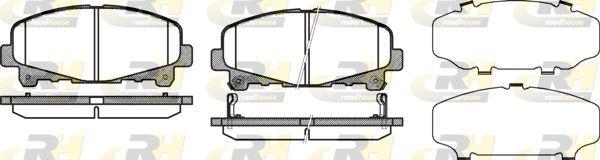 ROADHOUSE 21390.02 Brake Pad Accord Ix Cu Berlina Tourer 07 Xx — Brake Pads