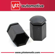 ytt black wheel nut covers pack of 30, close up of ytt bijon kapagi for vehicles YTT Black Wheel Nut Covers - 30 Pack for Vectra, Astra, Corsa Owners YTT Y1647 Black Wheel Nut Covers - Pack of 30 ytt, wheel-nut-covers, car-accessories, vectra, astra, corsa, black-covers, auto-parts, easy-installation, ai-generated