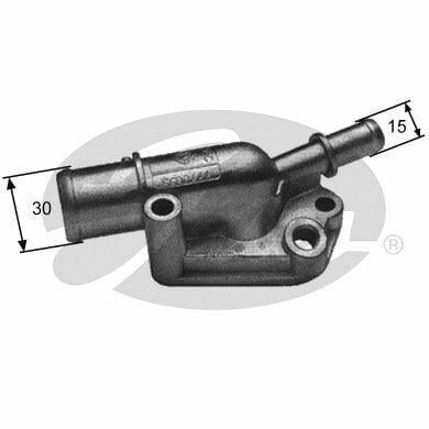 GATES TH09287G1 Thermostat 87°C - High-Quality Cooling — Water Pump & Thermostat