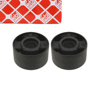 febBilstein-e30-lower-arm-bushing-set-front-view, febBilstein-e30-lower-arm-bushing-set-side-view FEBI Bilstein E30 Lower Arm Bushing Set - Premium Quality for BMW Enthusiasts | 2-Piece FEBI Bilstein E30 Lower Arm Bushing Set febBilstein, bmv-e30, lower-arm-bushing-set, car-parts, bmw-enthusiasts, suspension-upgrade, automotive-accessories, premium-quality, german-engineering, ai-generated