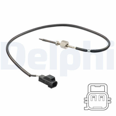 Delphi TS30206 Exhaust Temperature Sensor-Dodge / Jeep 10 / 2006 — Temperature Sensors & Switches