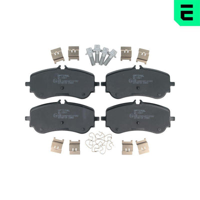 Optimal BP12821 Rear Brake Pad VW Amarok Crafter 16 — Brake Pads