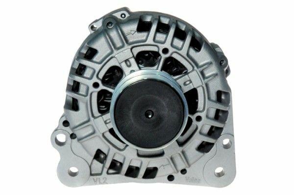 hella 14v 120a alternator front view, hella 14v 120a alternator side view, hella 14v alternator specifications HELLA 14V 120A Alternator - Compatible with A3, A4, Galaxy, Cordoba, Ibiza, Leon, Toledo, Fabia | 1.6, 1.8T, 1.9 TDI Models HELLA 14V 120A Alternator for A3 A4 Galaxy & More hella, alternator, 14v-120a, car-parts, automotive-accessories, car-owners, mechanics, vehicle-maintenance, high-performance, ai-generated