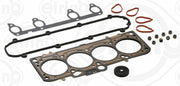 ELRING gasket set for VW 1.6 Passat and A4, Close-up of ELRING gasket set components ELRING Gasket Set for VW 1.6 Passat & A4 - Essential Replacement for Car Owners and Mechanics ELRING VW 1.6 Passat & A4 Gasket Set elring, gasket-set, vw-passat-gasket, vw-a4-gasket, car-maintenance, mechanic-tools, engine-parts, car-owners, replacement-parts, ai-generated