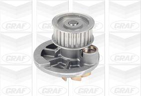 Graf PA572A Water Pump Opel Vectra A/B Astra G Omega B 1.8-2.0 16V X20XEV/X18XE 88-02 — Water Pump & Thermostat