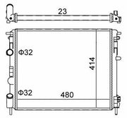magneti-marelli-radiator-98-05-clio MAGNETI MARELLI Radiator - Fits 1998-2005 Clio II Models | Durable Motor Cooling Replacement MAGNETI MARELLI Radiator for 98-05 Clio II magneti-marelli, radiator, clio-ii, car-owners, mechanics, engine-cooling, vehicle-repair, car-parts, replacement-parts, ai-generated