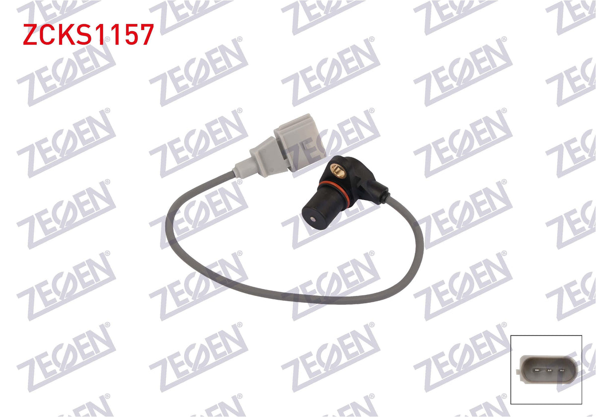 Zegen ZCKS1157 Crankshaft Speed Sensor Audi A4 2001-2008 / A6 2005-2011