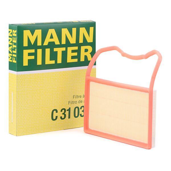 Mann Air Filter for Seat Ibiza 2018 Model and Newer - 1.0 Gasoline Engine — Air & Cabin Filters