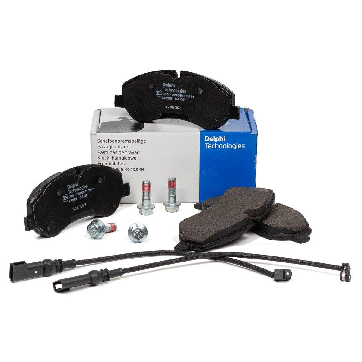 Delphi LP2661 Brake Pad Set for Ford Custom (2013-2018) — Brake Pads