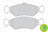 FERODO FDB1082 Front Brake Pads - Compatible with Ford Fiesta (89-02), Ford Ka (96-08), Mazda 121 III (96-03)