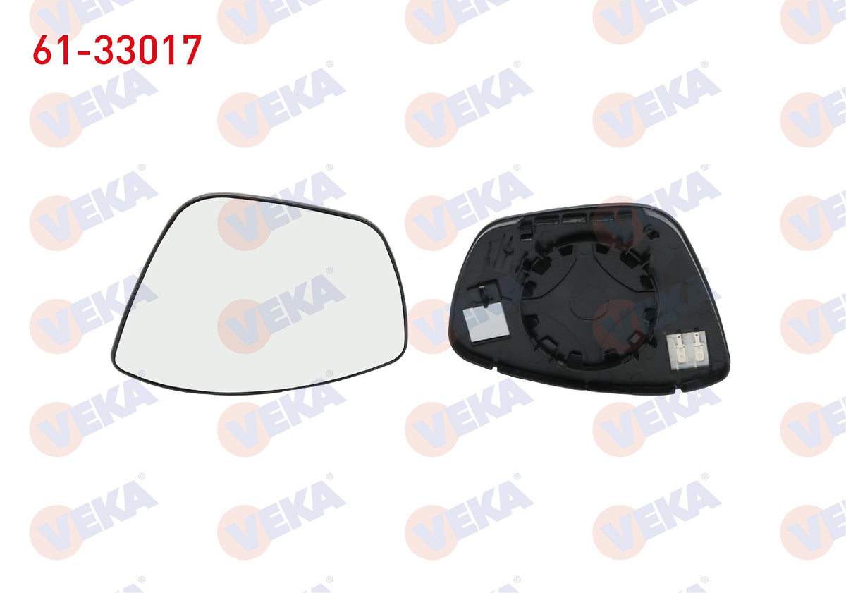 Veka 61-33017 Mirror Glass Left Electric Heated Peugeot 2008 2019-/ Peugeot 2008 II 2019-/ Opel Corsa F 2019 — Mirrors
