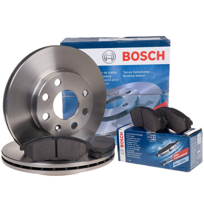 Bosch Peugeot 301 2012-2020 Front Brake Disc and Pad Set - Peugeot — Brake Pads