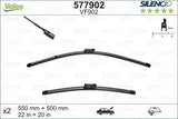 VALEO 577902 Mini Cooper Wiper Blade Set - 55cm + 50cm Length — Wipers