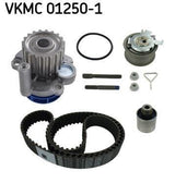 SKF VKMC01250-1 Timing Belt & Water Pump Set for 01-Golf IV Bora 1.9 TDI - 120 Teeth — Water Pump & Thermostat