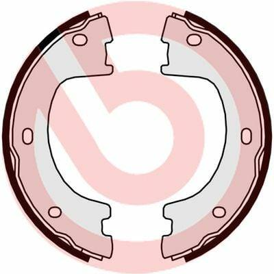 BREMBO S50521 Parking Brake Shoe - Heavy Duty Performance for Spr 906 & Crafter 515 — Brake Cables & Hardware
