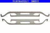 ATE Brake Pad Sheet Metal 210/211/164/220/E 38 - Reliable Brake Component — Brake Pads