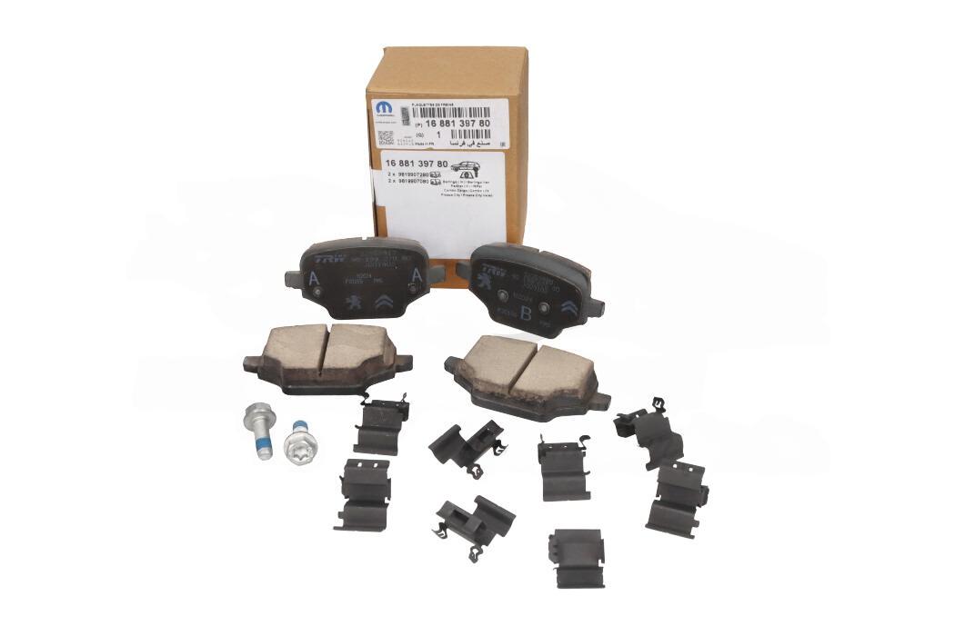 PSA 1688139780 Opel Combo E Rear Brake Pad Genuine — Brake Pads