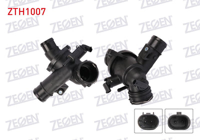 Zegen ZTH1007 Thermostat Complete Pair with Switch 95 C Mercedes C 220 CDI 2007-2014 / E 200 CDI 20 — Water Pump & Thermostat