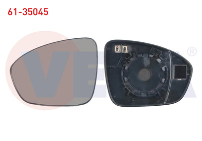 Veka 61-35045 Mirror Glass Left Heated Aspheric Renault Megane IV-Talisman — Mirrors