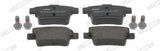 FERODO FDB1885 Rear Brake Pad - Compatible with Mondeo III 04-07 & Jaguar X Type Estate 05-09 — Brake Pads