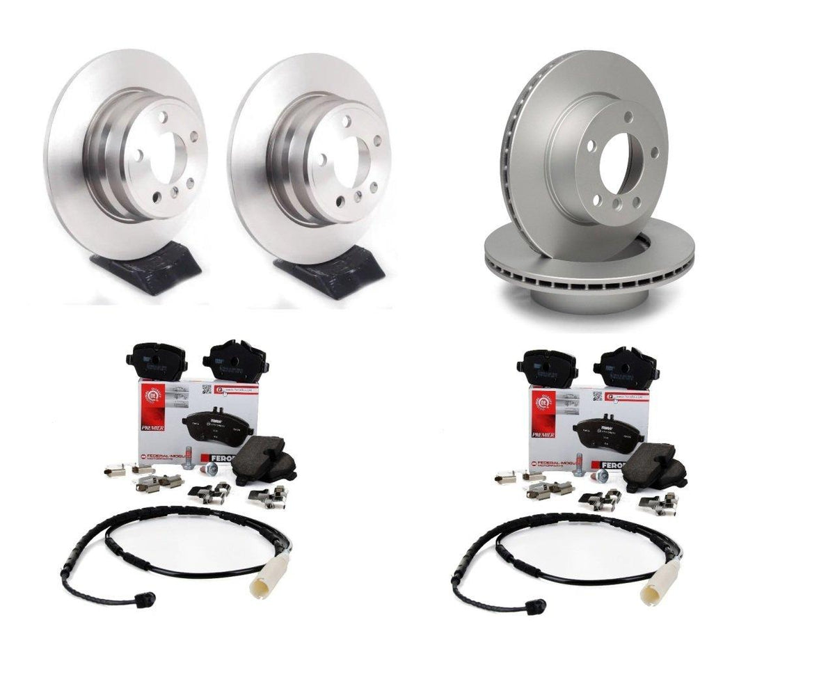 Ferodo BMW E87 116i Complete Brake Disc and Pad Set - Front & Rear — Brake Pads