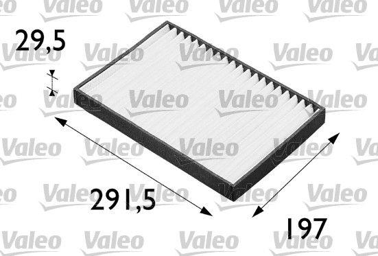 Valeo 698662 Cabin Air Filter Astra G Astra H Zafira A — Air & Cabin Filters