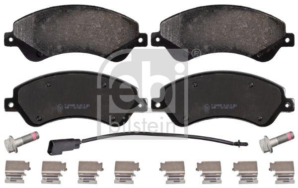 Febi Bilstein 16673 Brake Pad Front Ford 6C11 2K021 Be Transit V347 06 — Brake Pads
