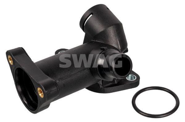 SWAG Coolant Flange 30929880 - Audi A4, A6, Passat — Hoses & Tanks